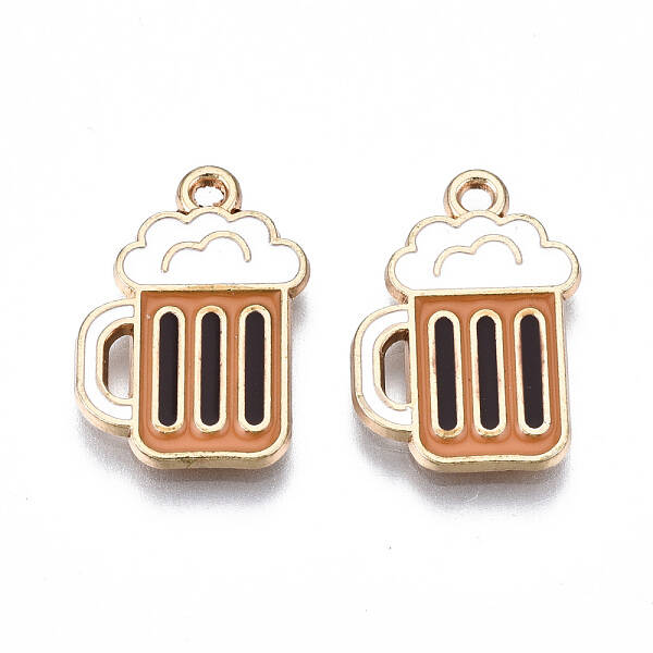 Eco-Friendly Alloy Enamel Pendants