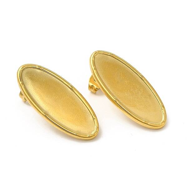 Ion Plating(IP) 304 Stainless Steel Stud Earring Settings