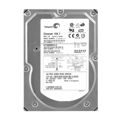 9X1006-143 Seagate 300GB Ultra-320 SCSI 10000 3.5-inch 8MB Hard Drive