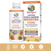 MaryRuth's Vegan Collagen Booster Liposomal - With Vitamin C, Vitamin E, Zinc, Copper & Silica - Skin Care & Joint Support - ...