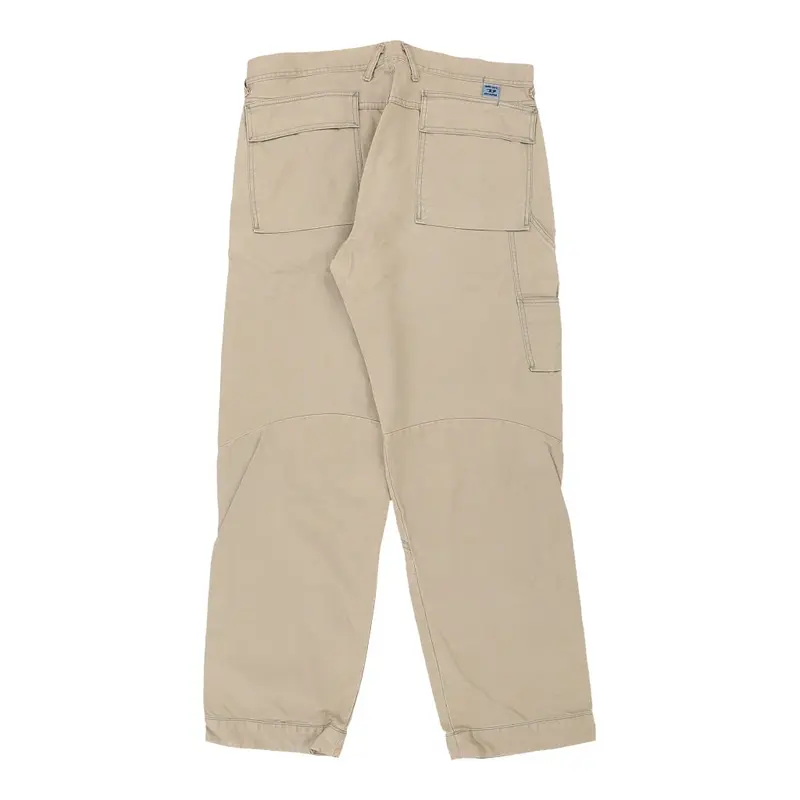 Diesel Trousers - 38W 33L Beige Cotton