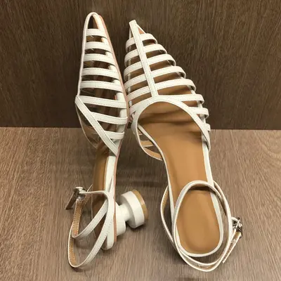 CHIKO Ludmilla Pointy Toe Block Heels Heeled Sandals