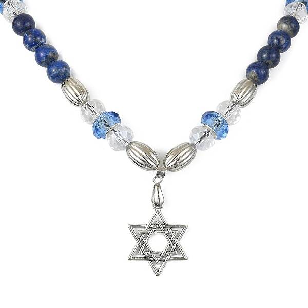 Alloy Star of David Pendant Necklace