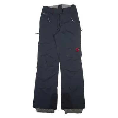 MAMMUT Outdoor Womens Trousers Black Regular Bootcut Nylon W28 L33