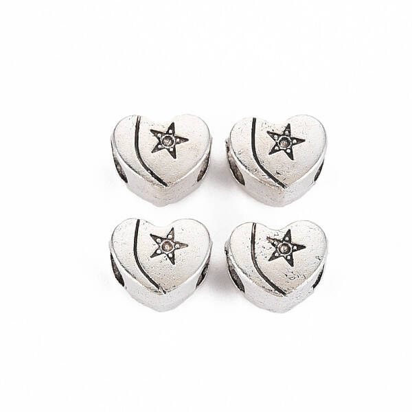 Tibetan Style Alloy European Beads