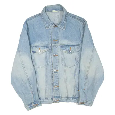 NORWISS Mens Denim Jacket Blue M