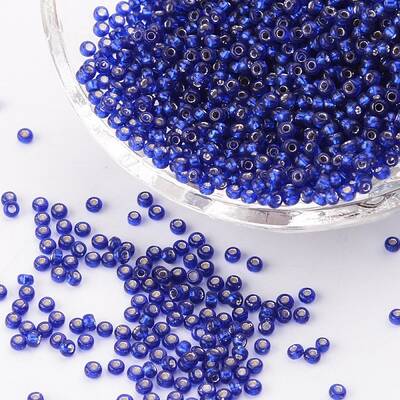8/0 Grade A Round Glass Seed Beads