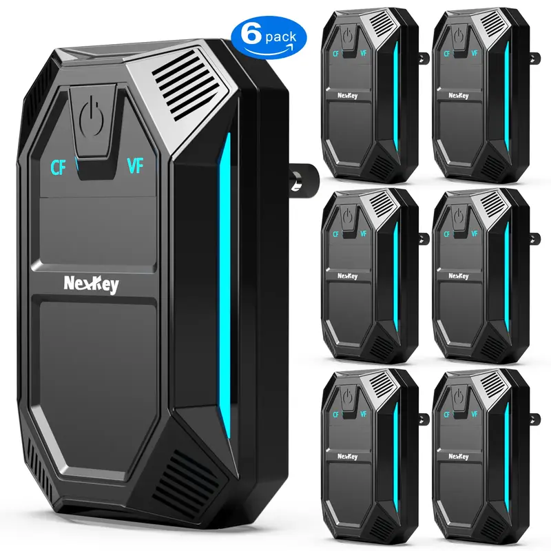 2025 Upgraded Version Ultrasonic Pest Repeller Indoor Ultrasonic Repellent for Roach Rodent Mouse Bugs Mosquito Mice Spider A...