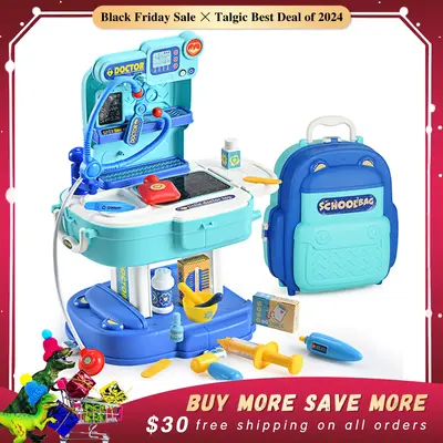 Kids Doctor Playset 2 in 1 toy Pretend play