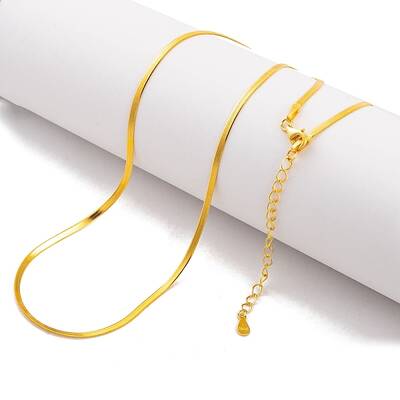 925 Sterling Silver Snake Chain Necklaces