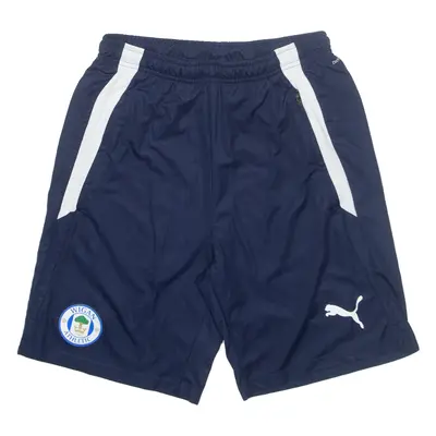 PUMA Wigan Athletic Mens Sports Shorts Blue S W24