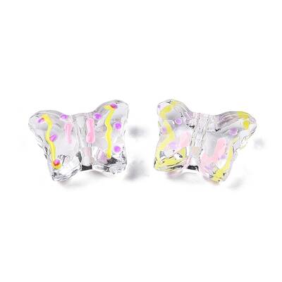 Transparent Acrylic Enamel Beads