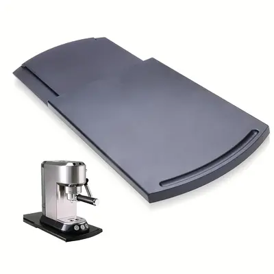 Kitchen Appliance Sliding Tray, Multi-functional Sliding Tray, 12 Inch Countertop Slider with Smooth Rolling Wheels For Coffe...