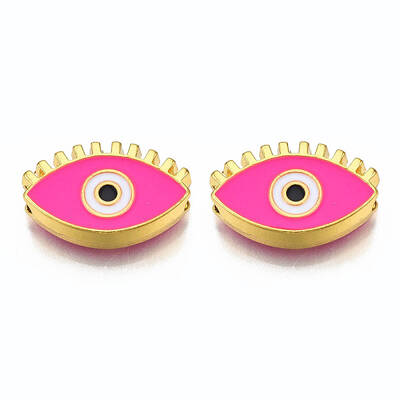 Rack Plating Alloy Enamel Pendants