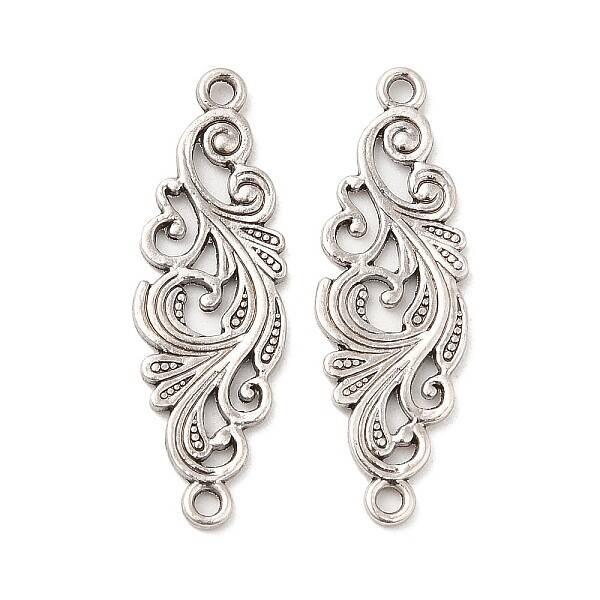 Tibetan Style Alloy Connector Charms
