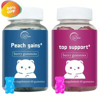 Flash Sale! Top Support Gummies -Women's Support Supplement-BerryFlavored-Essential Herbs-Multivitamins 60 Count