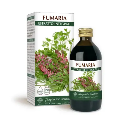 Dr Giorgini Fumaria Full Extract Non-Alcoholic Liquid 200ml