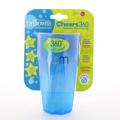 360 Tumbler without Spout Blue Without Handle 300ml