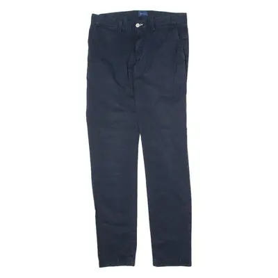 GANT Hallden Slim Mens Trousers Blue Slim Straight W30 L32