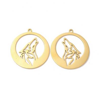 Ion Plating(IP) 304 Stainless Steel Pendants