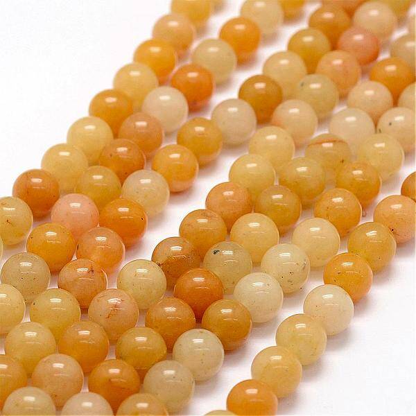 Natural Old Topaz Jade Beads Strands