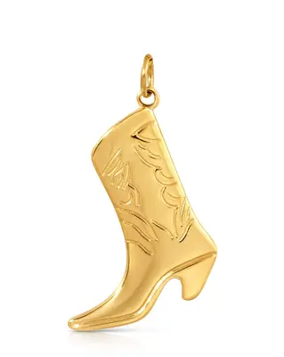 Boot Charm | Metal Color: Gold