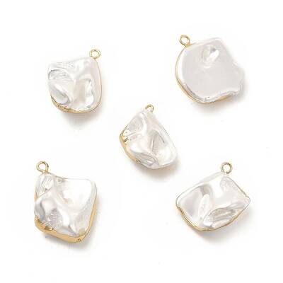 Baroque Shell Pearl Pendants