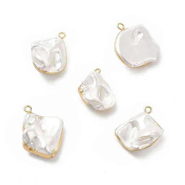 Baroque Shell Pearl Pendants