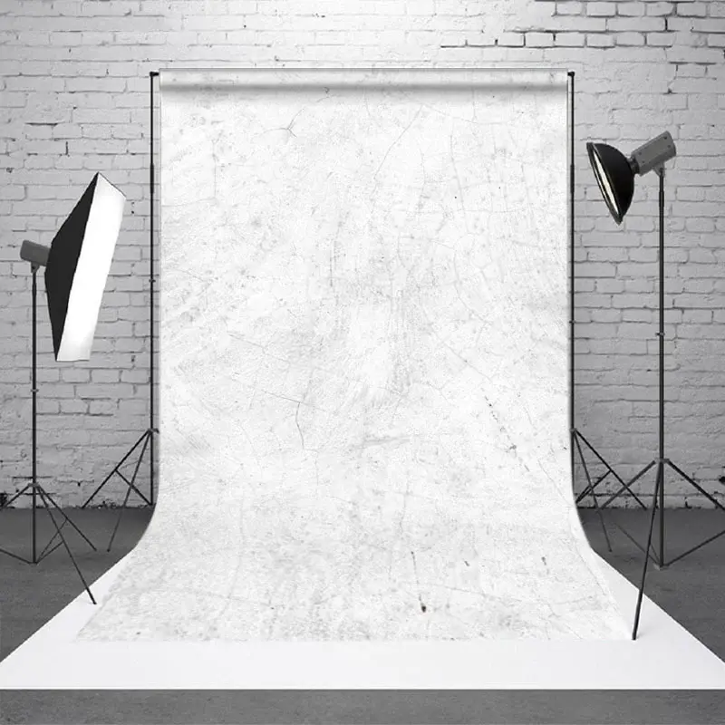 Aperturee White Crackled Marble Pattern Photography Backdrop | Photo Studio Background | Photoshoot Background | Photography ...