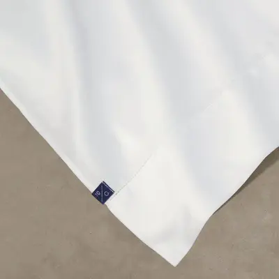 Flat Sheet | Size: Full/Queen | Color: White | Touch: Sateen