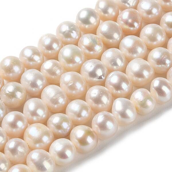 Natural Cultured Freshwater Pearl Beads Strands