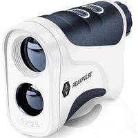 PEAKPULSE 650 Yards Golf Range finder with Slope Golfing Distance Measurement 6X Magnification 0.5 Yard Accuracy Flag Pole Lo...