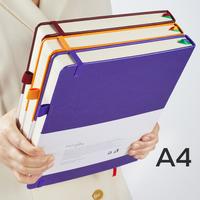 A4 Notebooks College Ruled, 1 PCS A4 (8.5 x 11) Large Notebook Journal with 100GSM Lined Paper, Hardcover Leather Journaling ...