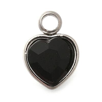 304 Stainless Steel with Rhinestone Pendants