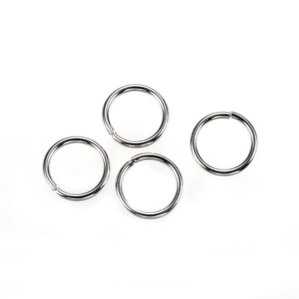 Tarnish Resistant 304 Stainless Steel Open Jump Rings