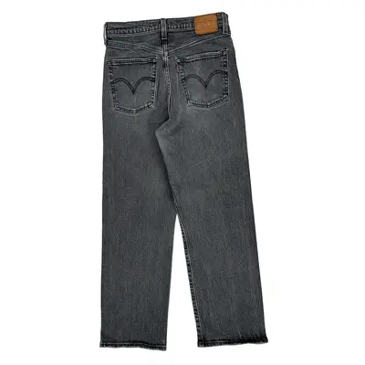 Levis Jeans - 26W UK 6 Grey Cotton