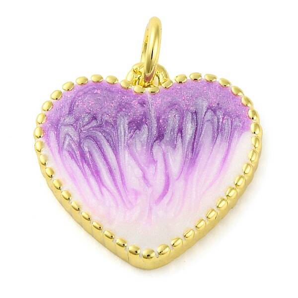 Brass Enamel Pendants