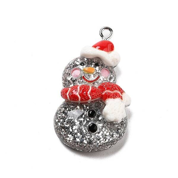 Christmas Theme Resin Pendants