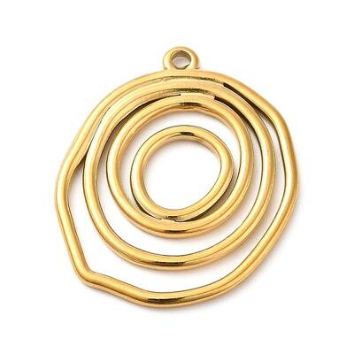 Ion Plating(IP) 304 Stainless Steel Pendants
