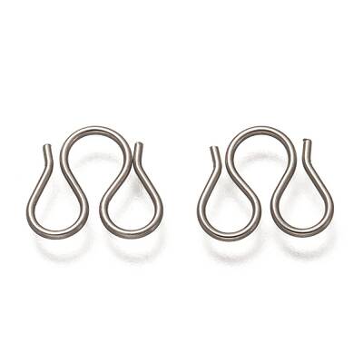 Non-Tarnish 304 Stainless Steel M Clasps