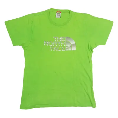 THE NORTH FACE Mens T-Shirt Green Crew Neck S