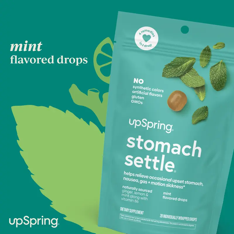 Stomach Settle® Nausea Relief Drops, Mint, 28 count