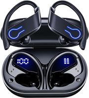 Wireless Bluetooth Earbuds 120H Playtime Bluetooth 5.3 Ear Buds for Sports, Hi-fi Stereo Earphones with LED Display Charging ...