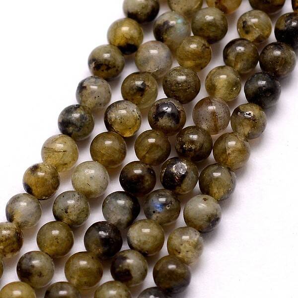 Natural Labradorite Bead Strands