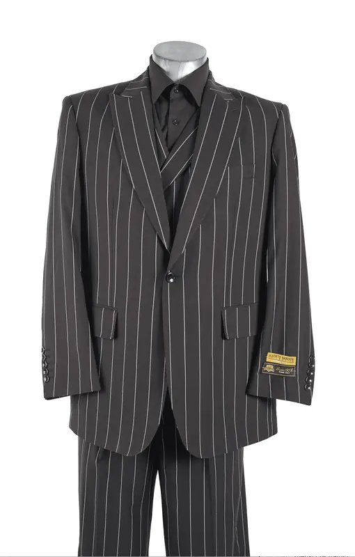 Gadson-54 3 Piece Pinstripe Suit