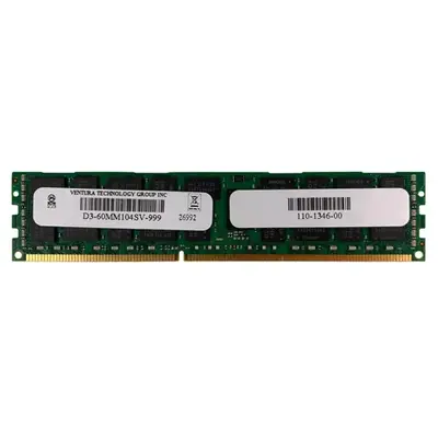 Ventura D3-60MM104SV-999 | 8GB DDR3-1333MHz ECC Registered CL9 240-Pin RDIMM 1.5V 2Rx4 Memory Module