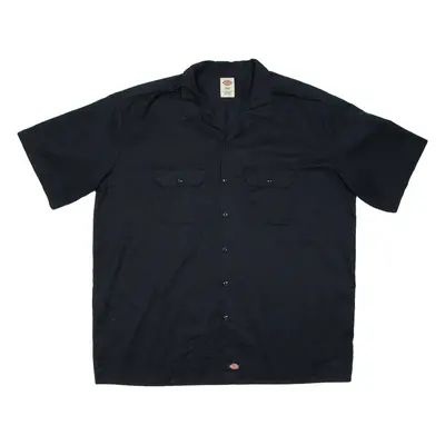 DICKIES Mens Worker Shirt Black 2XL