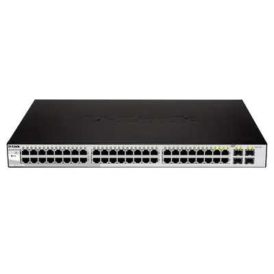 D-Link DGS-1210-48/E | DES-1210 Series 48 x 10/100/1000Base-T RJ-45 and 4 x Combo RJ-45/SFP (mini-GBIC) Ports Layer 2 Gigabit...