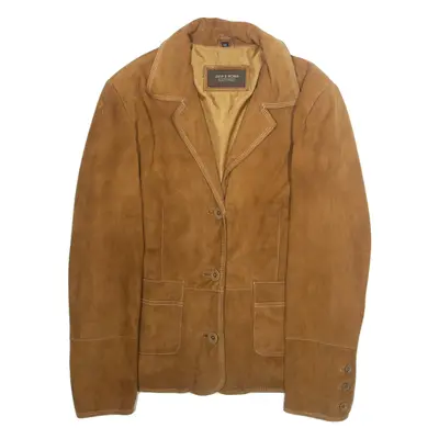 JULIA S.ROMA Womens Jacket Beige L