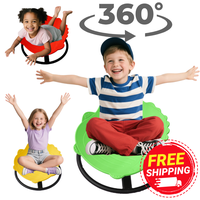 Sensory Spin Chair for Kids, Indoor Balancing Chair Kids Swivel Chair Sensory Toy ADHD Anxiety Tools,Body Coordination Balanc...